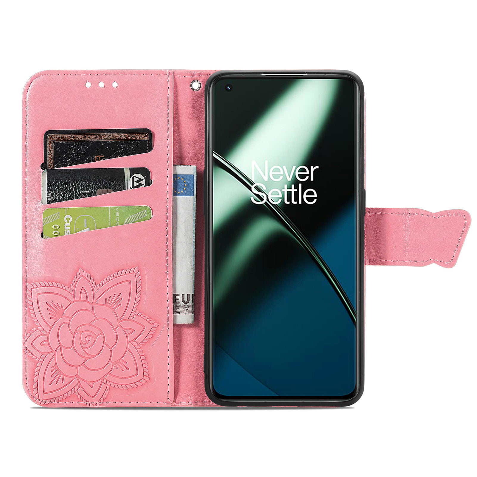 For OnePlus 11 5G PU Leather Shockproof Phone Case Imprinted Butterfly Flip Stand Wallet Cover For OnePlus 11 5G PU Leather Shockproof Phone Case Imprinted Butterfly Flip Stand Wallet Cover